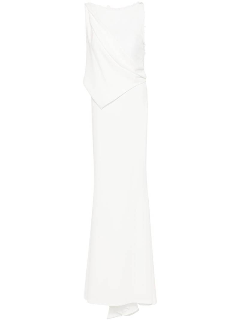 CRISTALLINI Serena maxi dress - White von CRISTALLINI