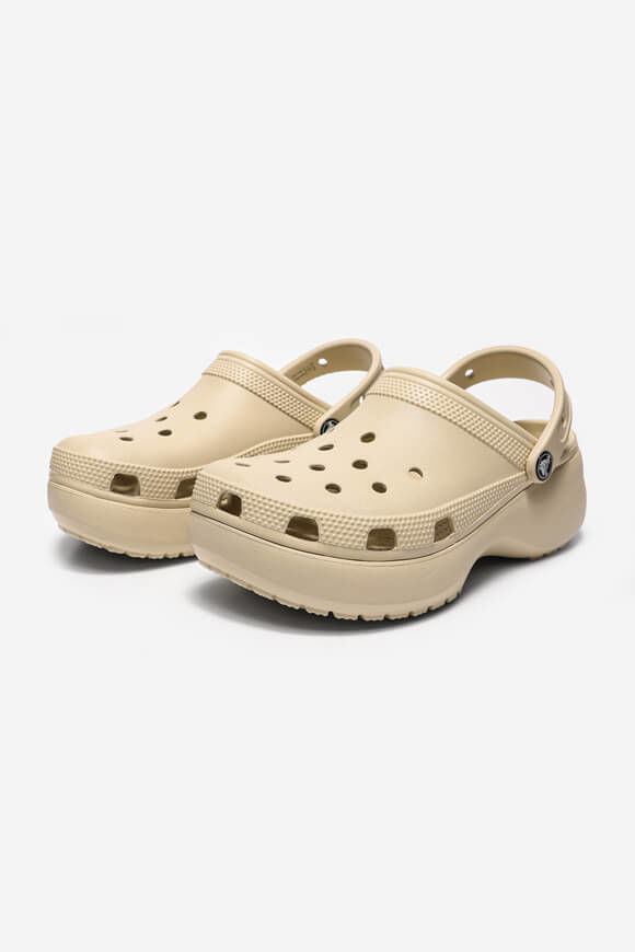 CROCS Classic Plateau Sandalen | Bone | Damen  | EU36 von CROCS