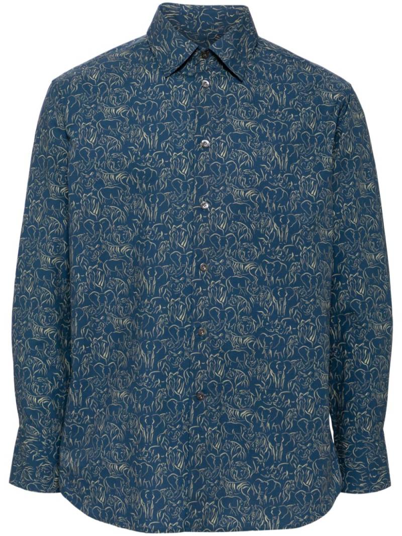 CROQUIS Liberty shirt - Blue von CROQUIS