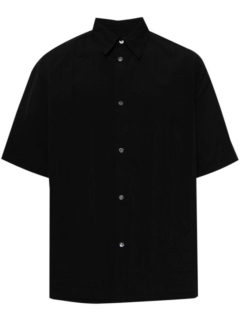 CROQUIS button-down short-sleeve shirt - Black von CROQUIS