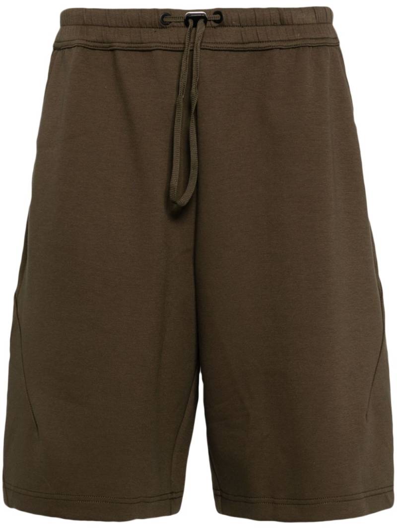 CROQUIS drawstring-waist jersey track shorts - Green von CROQUIS