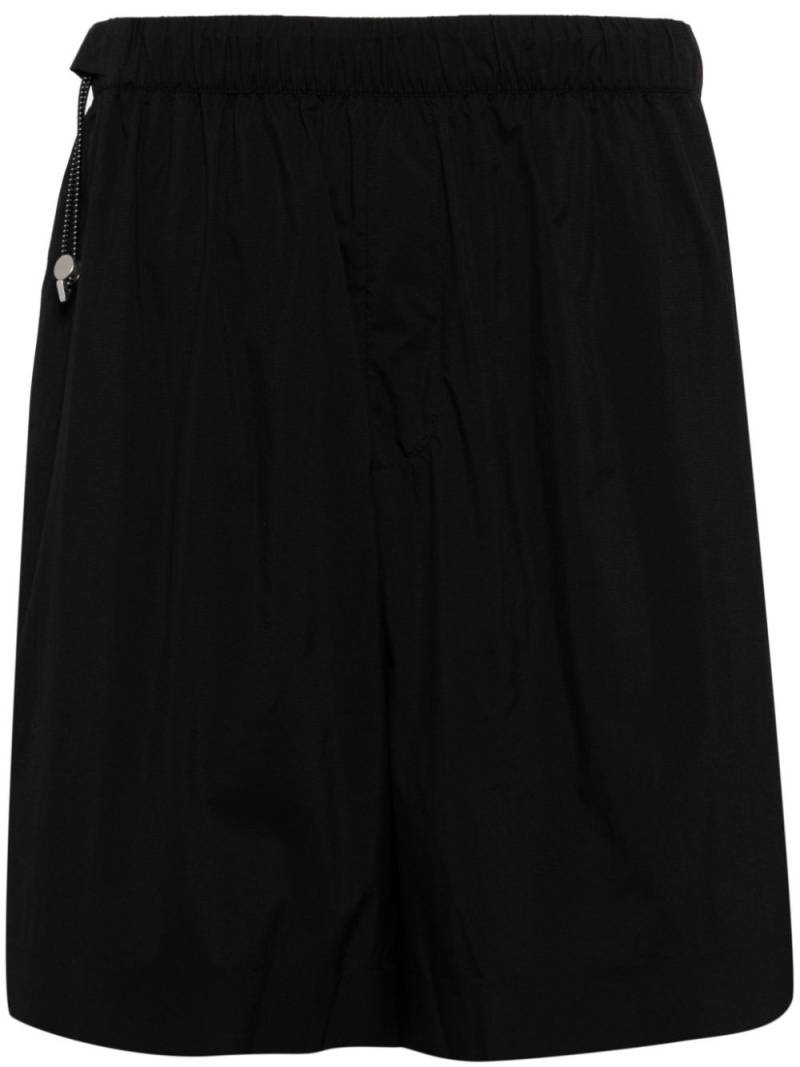 CROQUIS elasticated-waistband bermuda shorts - Black von CROQUIS