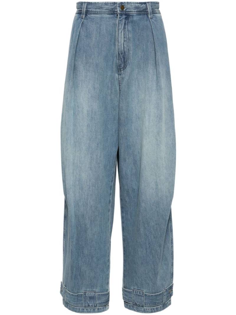 CROQUIS mid-rise tapered jeans - Blue von CROQUIS