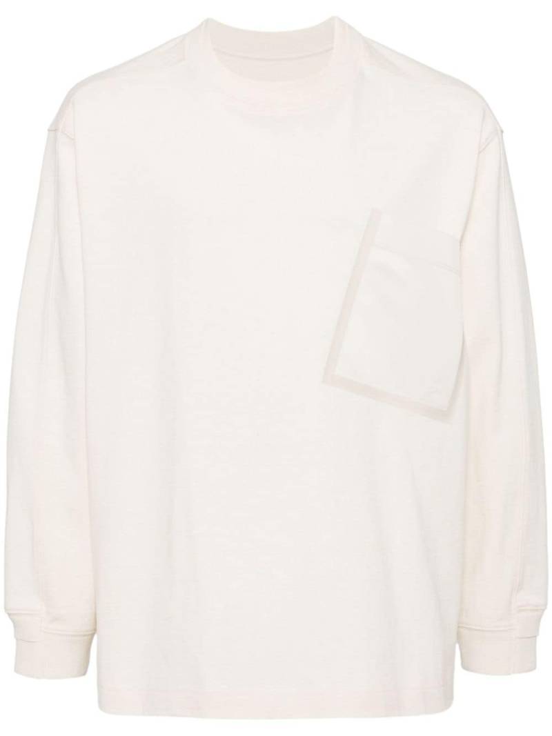 CROQUIS loose long sleeves T-shirt - Neutrals von CROQUIS