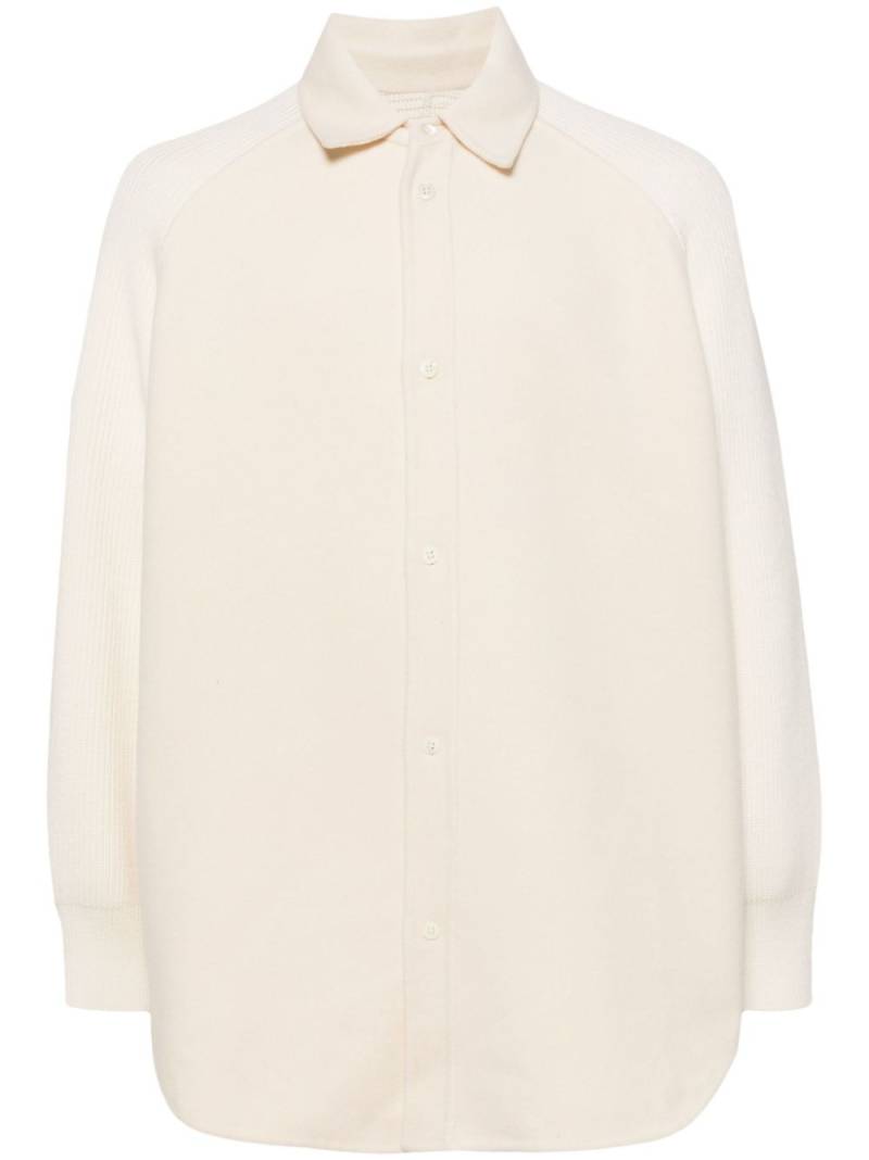 CROQUIS panelled shirt jacket - Neutrals von CROQUIS