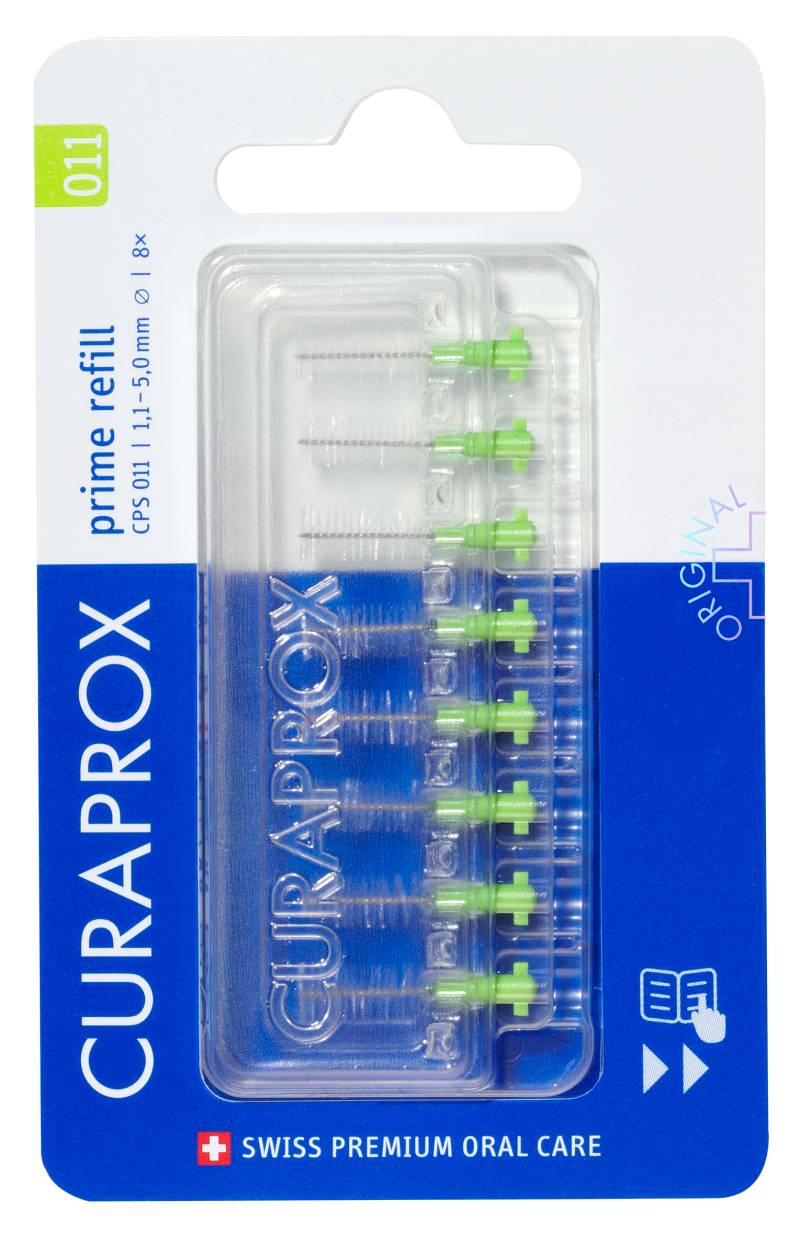 Cps Prime Refill, Interdentalbürsten Damen  Grün 8 pieces von CURAPROX