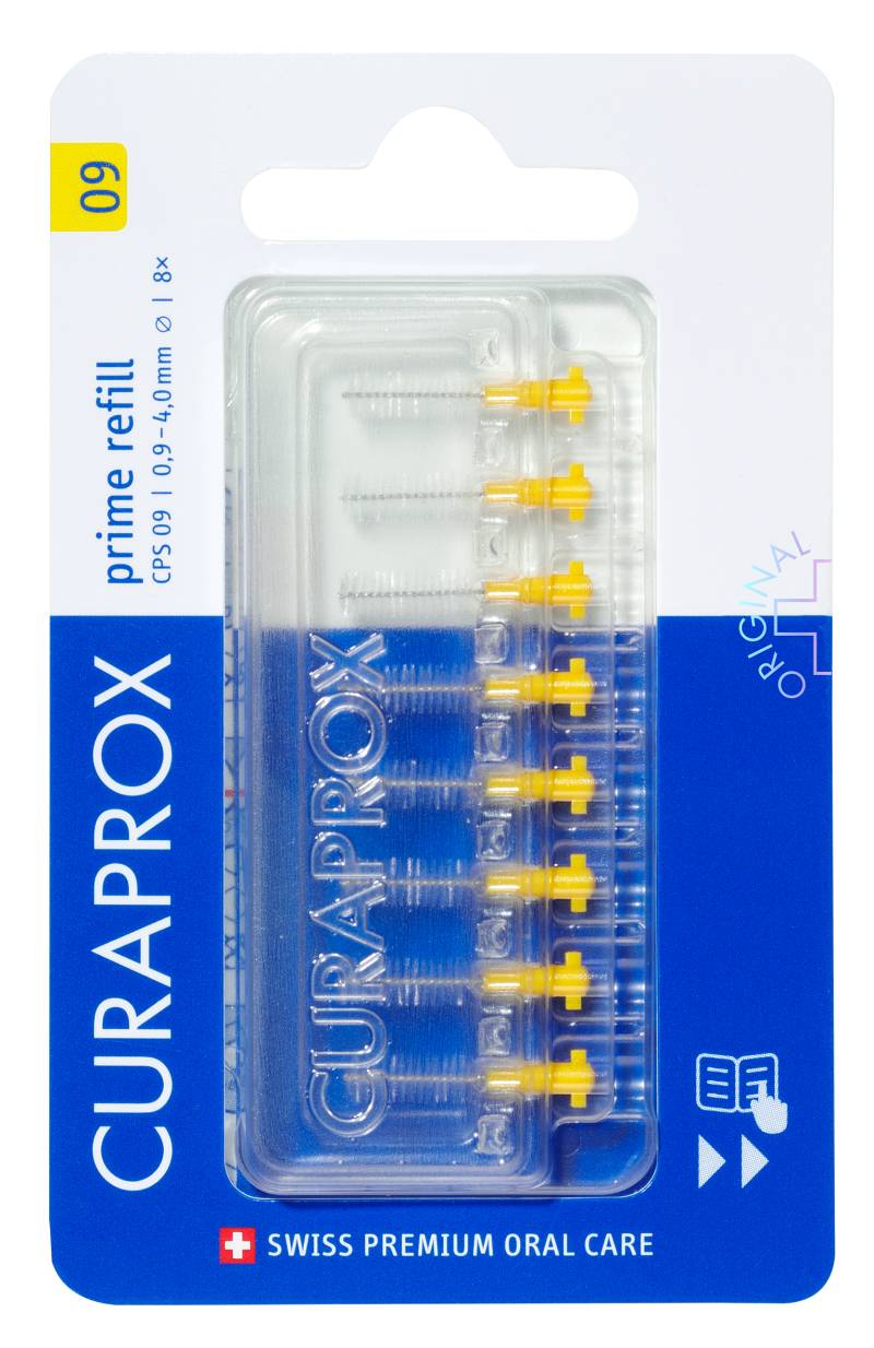 Cps Prime Refill, Interdentalbürsten Damen  Gelb 8 pieces von CURAPROX