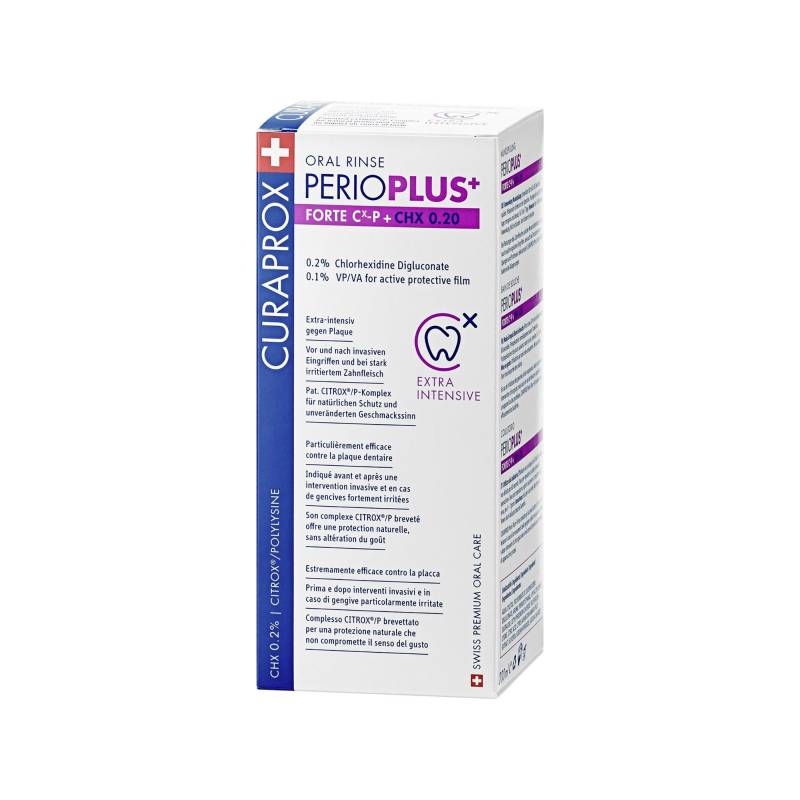 Mundspülung Perio Plus Forte Damen  200ml von CURAPROX