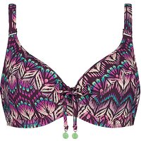 CYELL Damen Bikinioberteil Peacock lila | 42D