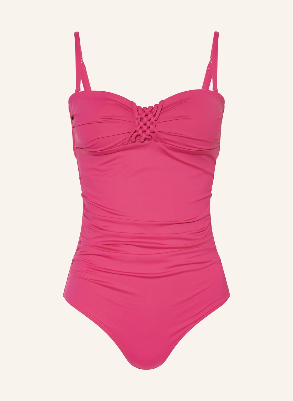 Cyell Bandeau-Badeanzug Framboise pink Cyell Bandeau-Badeanzug Framboise pink von CYELL