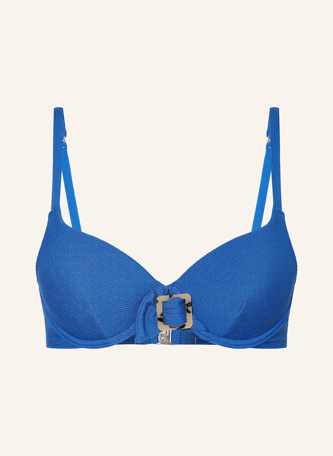 Cyell Bügel-Bikini-Top Wavy Blue blau Cyell Bügel-Bikini-Top Wavy Blue blau von CYELL