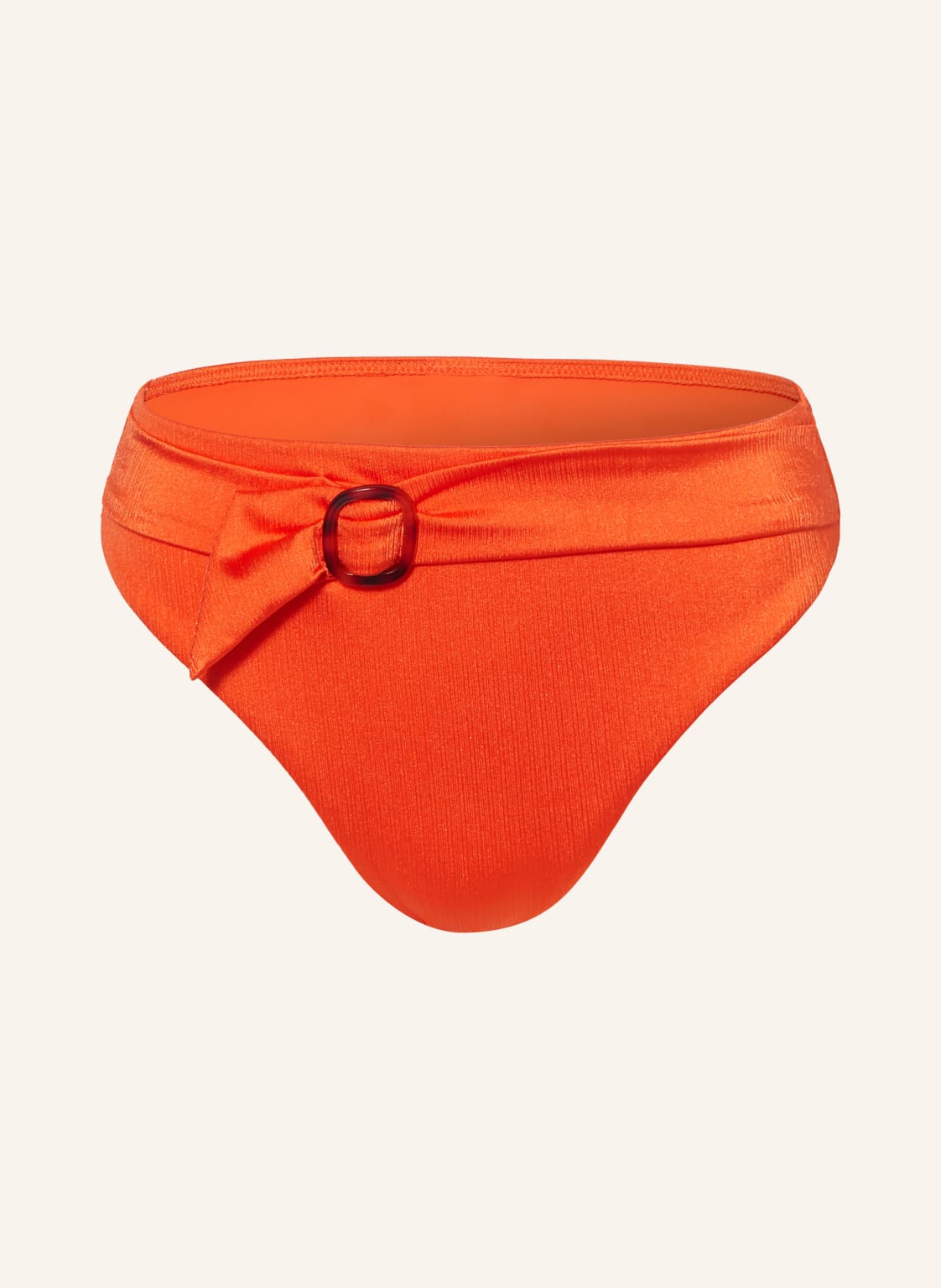 Cyell High-Waist-Bikini-Hose Satin Tomato rot von CYELL