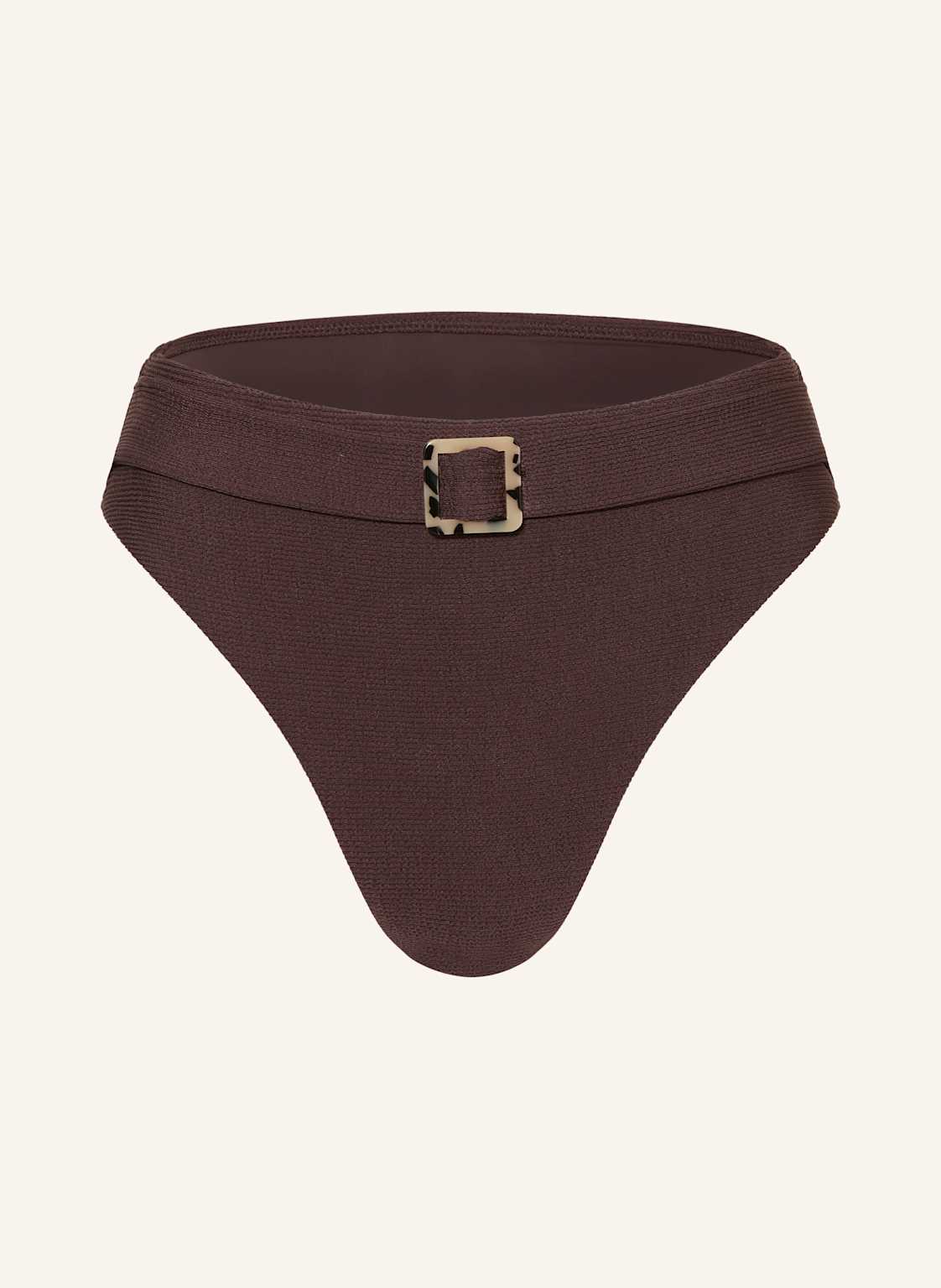 Cyell High-Waist-Bikini-Hose Wavy Brown braun Cyell High-Waist-Bikini-Hose Wavy Brown braun von CYELL