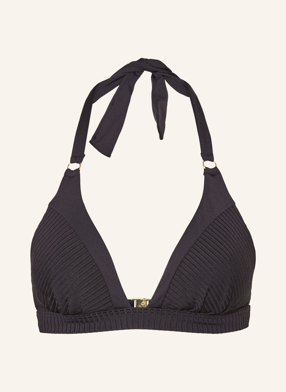Cyell Neckholder-Bikini-Top Caviar schwarz Cyell Neckholder-Bikini-Top Caviar schwarz von CYELL