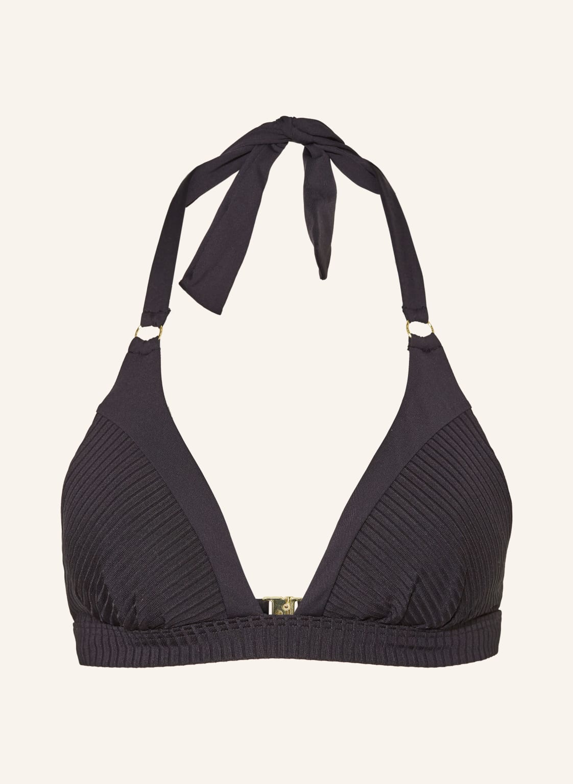 Cyell Neckholder-Bikini-Top Caviar schwarz Cyell Neckholder-Bikini-Top Caviar schwarz von CYELL
