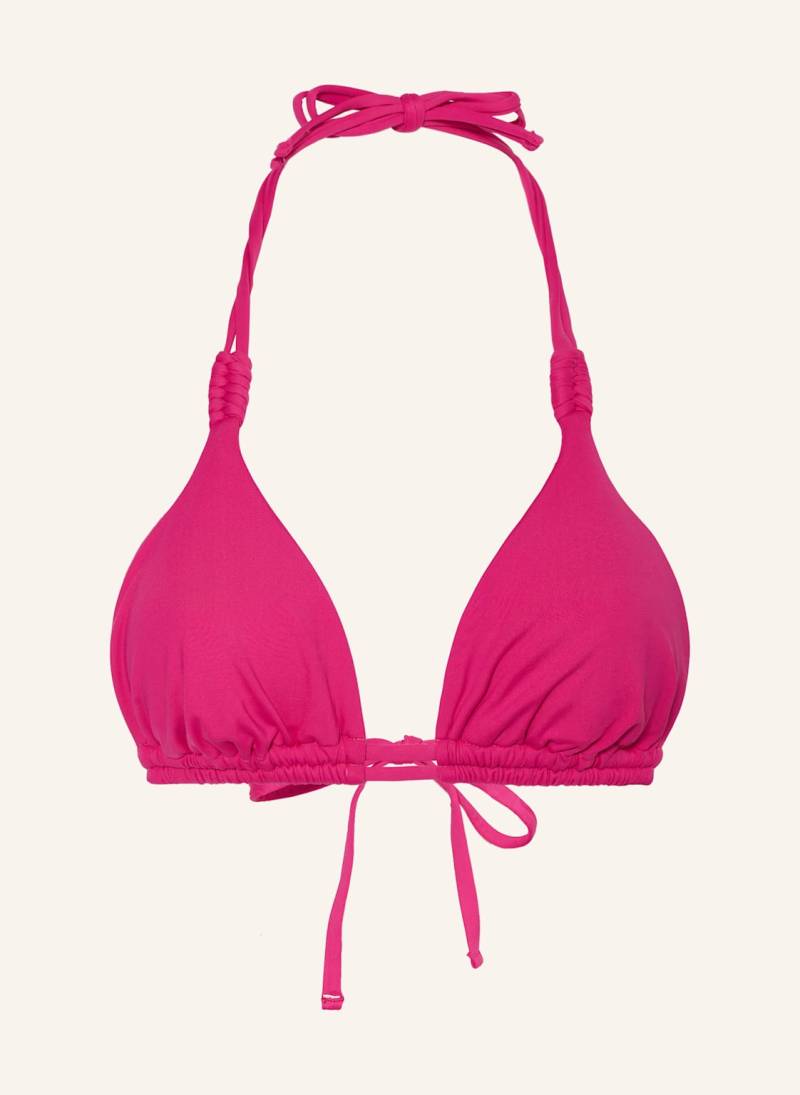 Cyell Triangel-Bikini-Top Framboise pink von CYELL