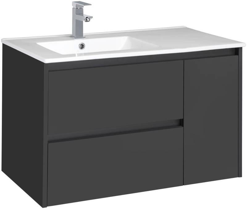 CYGNUS BATH Waschtisch »Jano 850«, Breite 85 cm, Waschmulde links von CYGNUS BATH