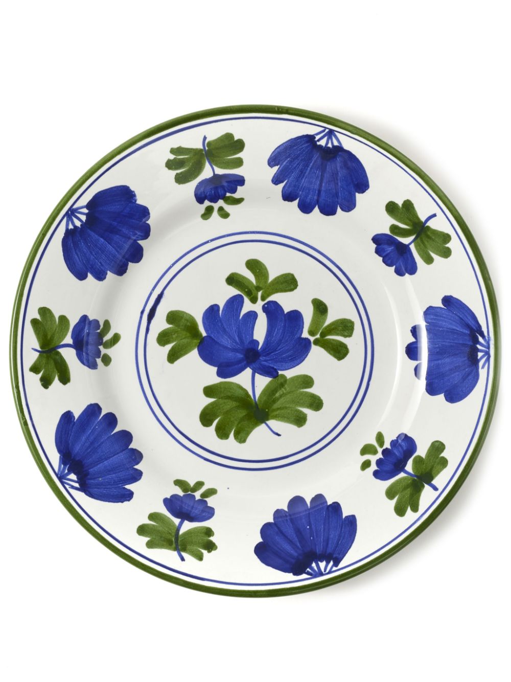 Cabana Blossom ceramic dessert plate (20cm) - Blue von Cabana