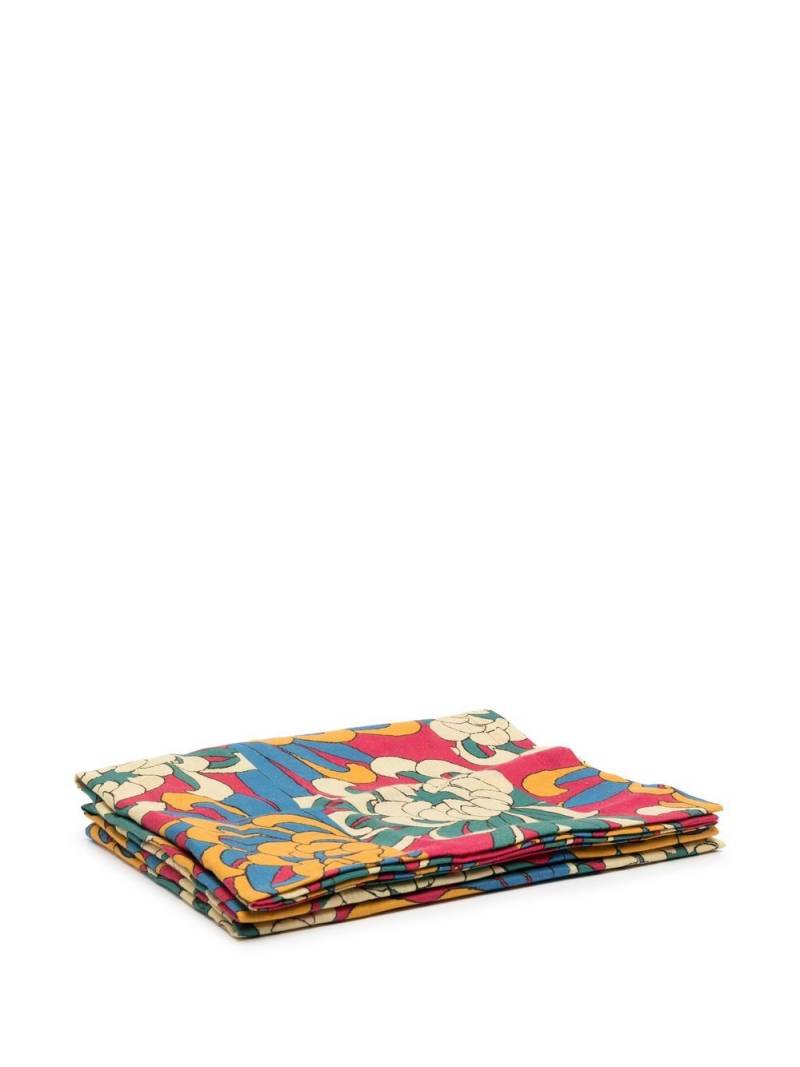 Cabana floral-print table-linen - Yellow von Cabana