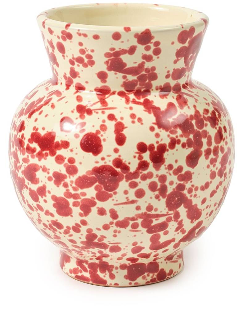 Cabana speckled ceramic vase (18cm) - Neutrals von Cabana