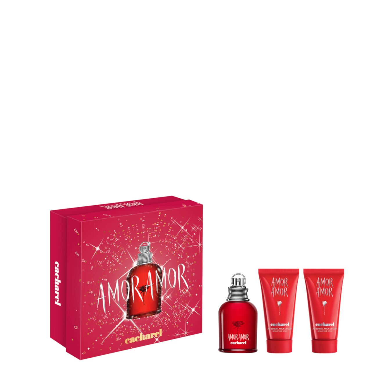 Cacharel Amor Amor Eau de Toilette Sets mit Düften 3ST Damen von Cacharel