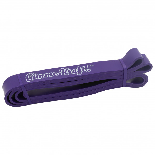 Café Kraft - Gimme Kraft Pro Powerband - Trainingsgerät Gr 32 x 4,5 x 2080 mm lila von Café Kraft