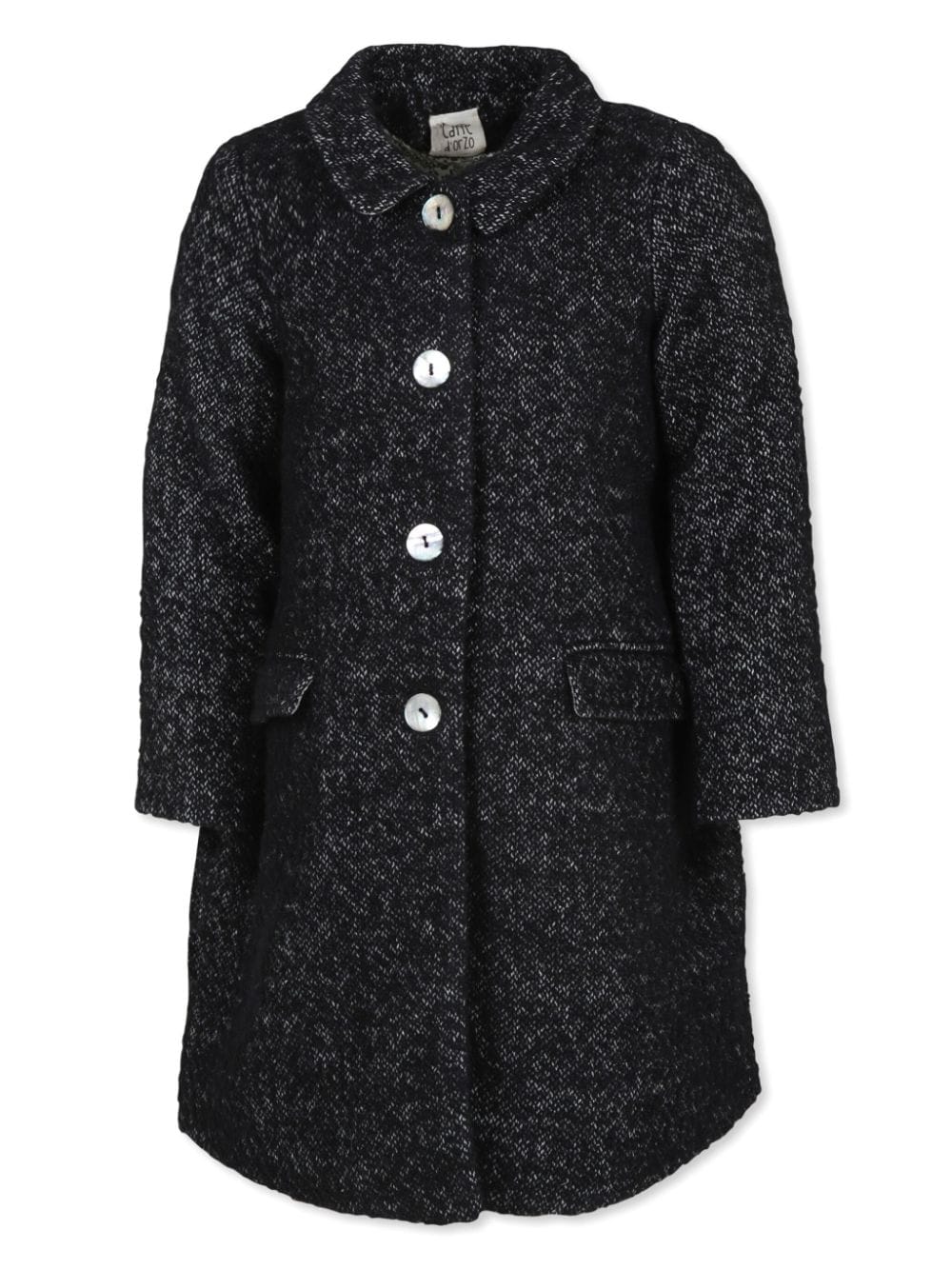 Caffe' D'orzo single-breasted coat - Black