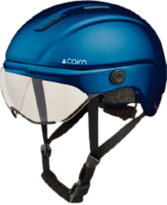 Cairn Fuse Visor transparent Velohelm blau von Cairn