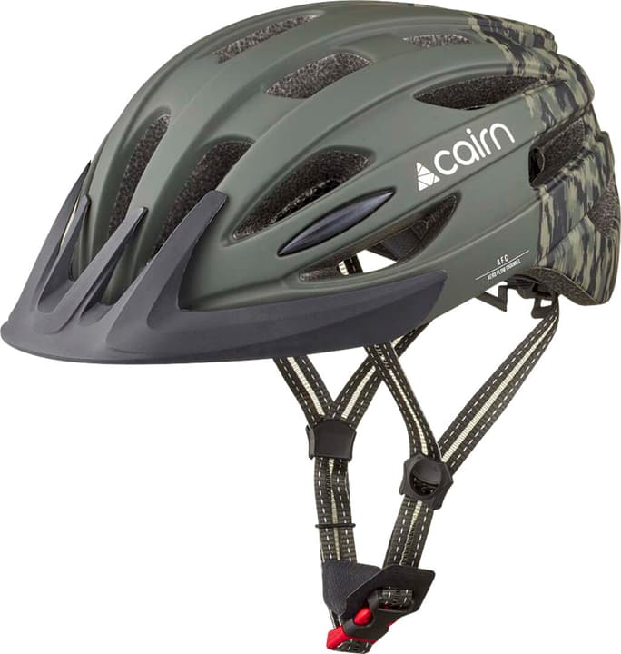 Cairn Fusion LED USB Velohelm khaki von Cairn