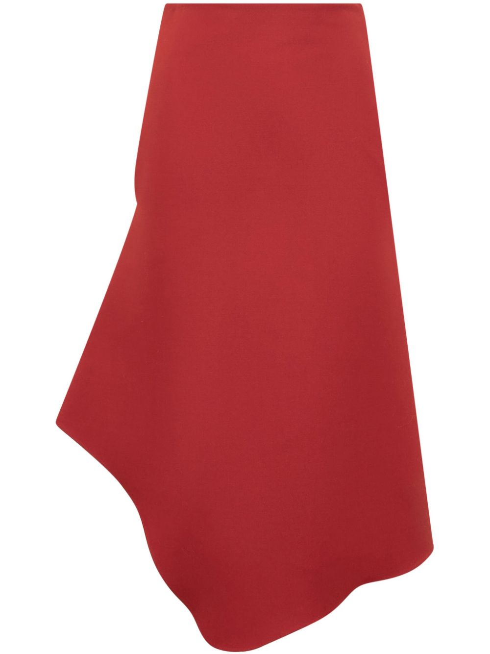 Calcaterra Wave maxi skirt - Red von Calcaterra