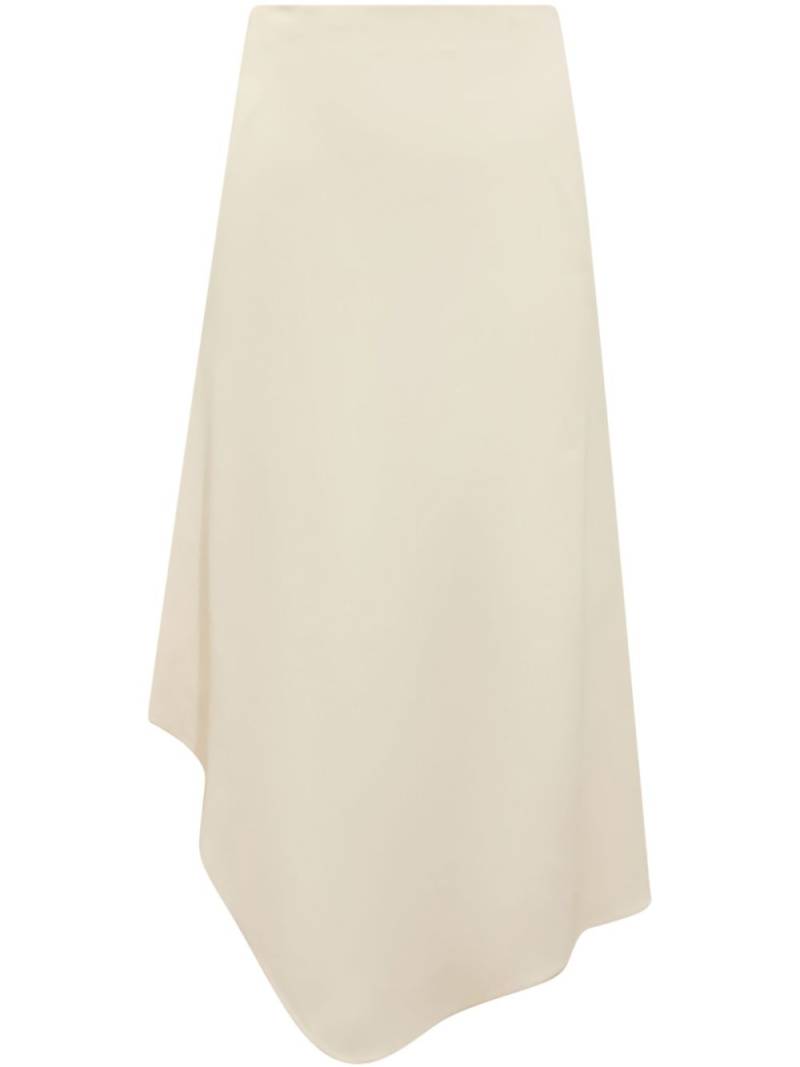 Calcaterra Wave midi skirt - Neutrals von Calcaterra