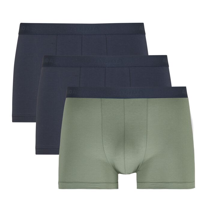 Calida Boxershorts 3er Pack, olive, M von Calida