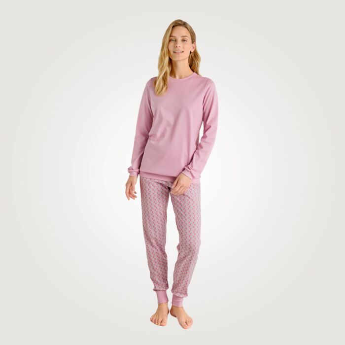 Calida Damen Pyjama, rosa von Calida