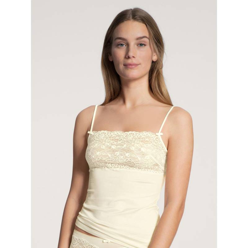 Top Mit Spaghettiträgern Damen Beige S von CALIDA