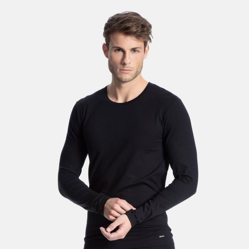 Calida - Cotton Code, für Herren, Black, Größe XL von Calida