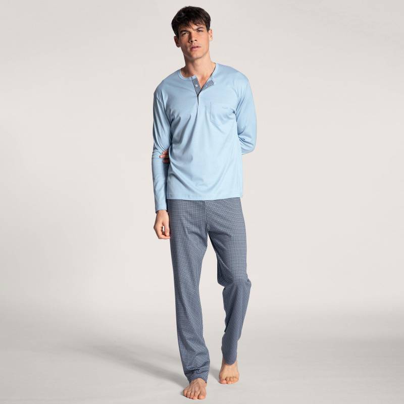 Calida - Pyjama, für Herren, Blau, Größe L von Calida