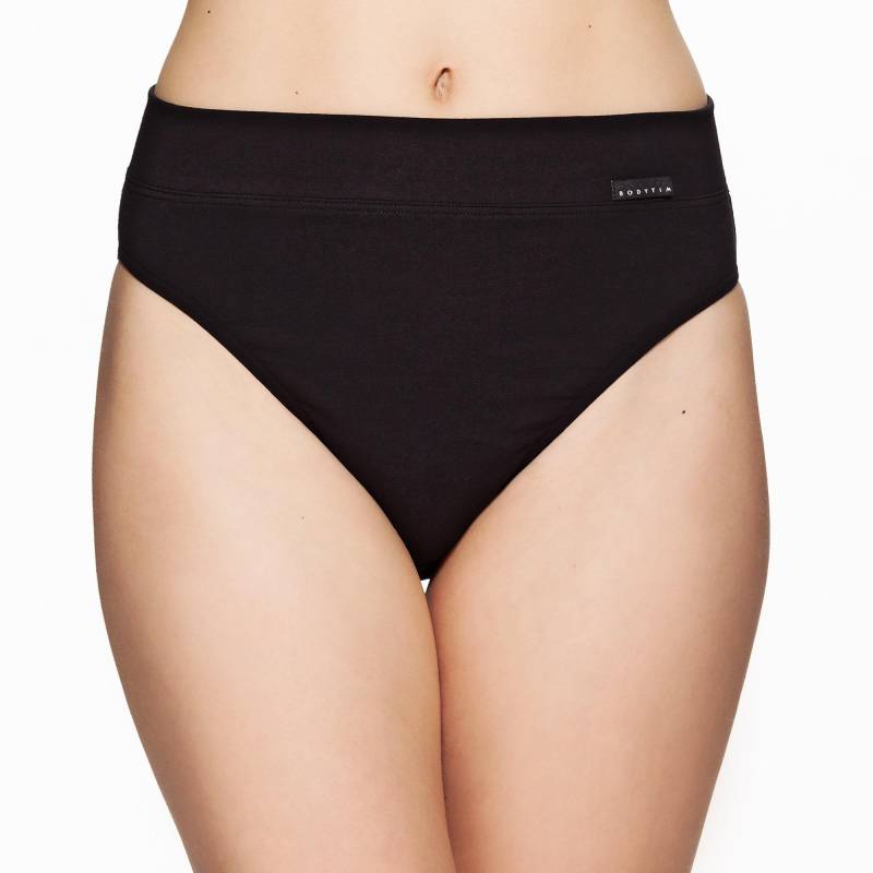 Slip Aus Baumwolle Damen Black M von CALIDA