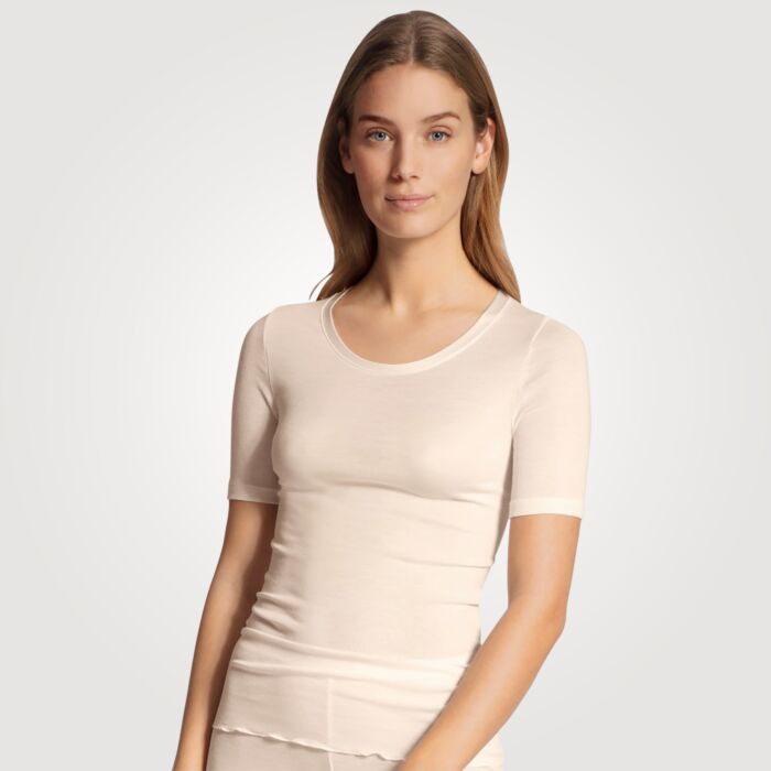 Calida T-Shirt Damen, elfenbein, XS von Calida