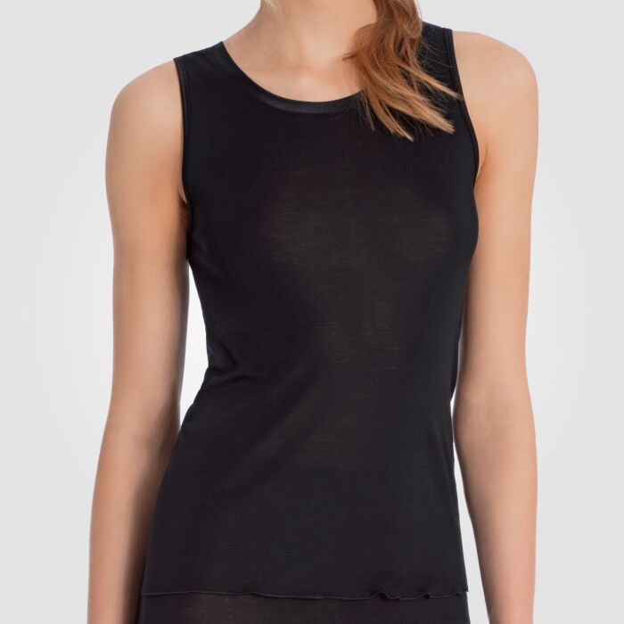 Calida Tank-Top Damen, schwarz, XS von Calida