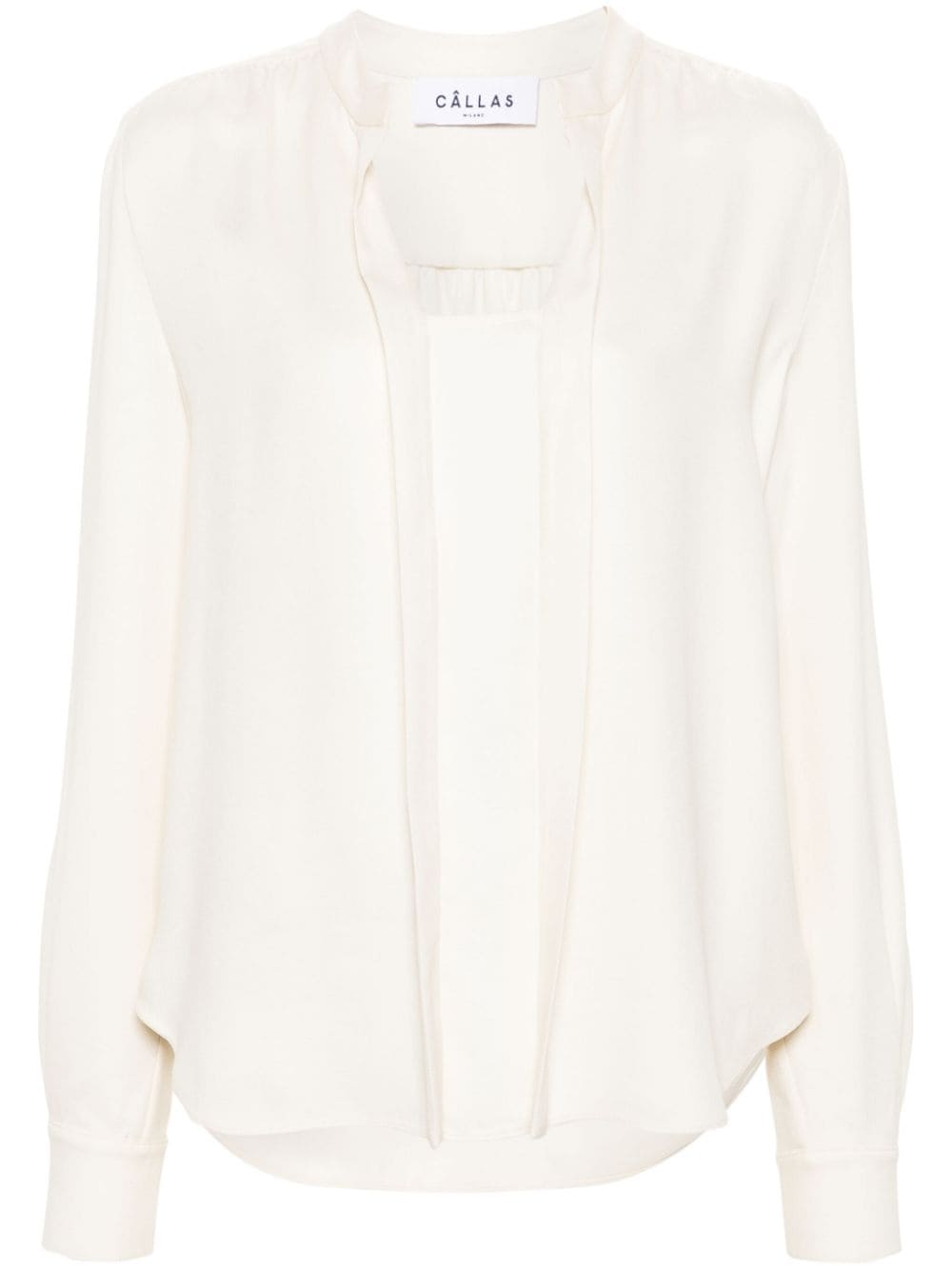 Câllas Milano Athena layered shirt - White von Câllas Milano