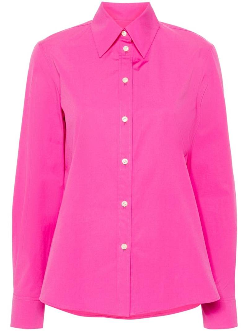 Câllas Milano Brooks pointed-collar cotton shirt - Pink von Câllas Milano