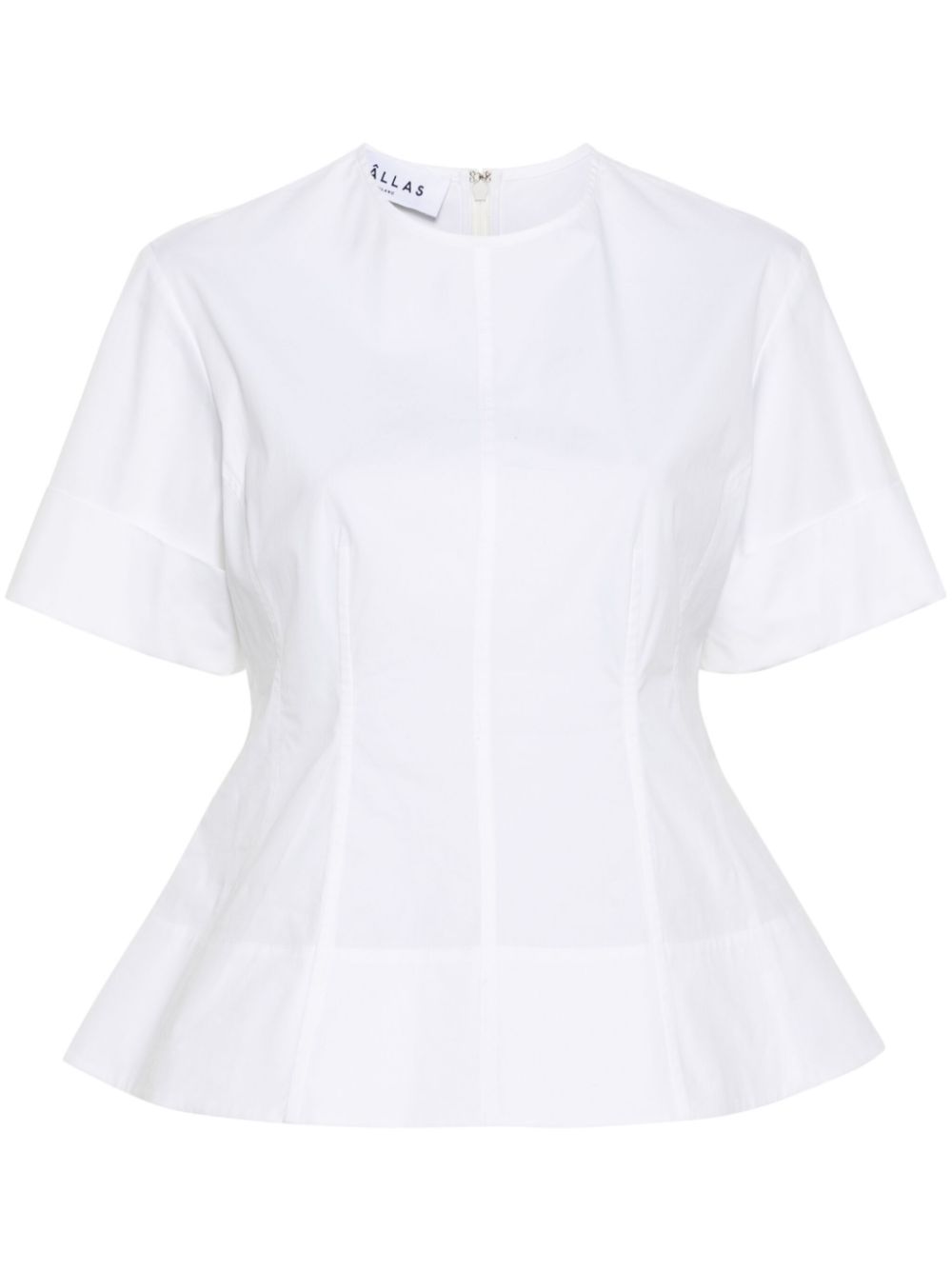 Câllas Milano Clare cotton poplin blouse - White von Câllas Milano