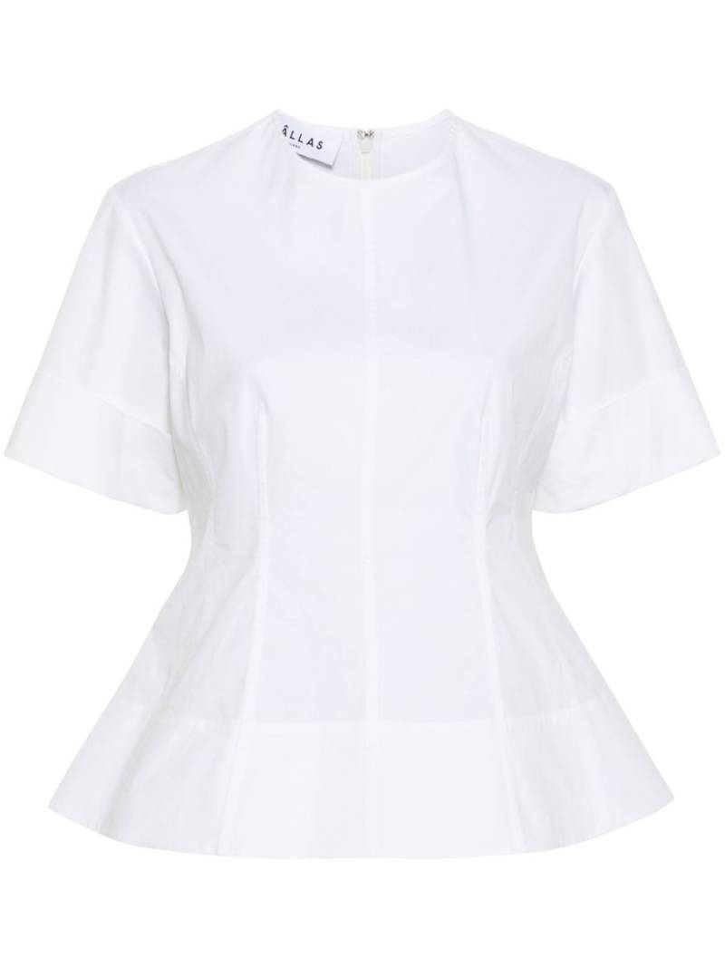 Câllas Milano Clare cotton poplin blouse - White von Câllas Milano