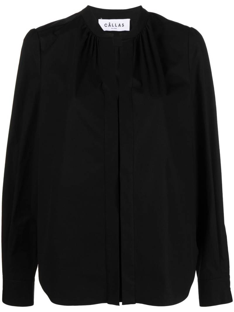 Câllas Milano Olympia long-sleeve blouse - Black von Câllas Milano