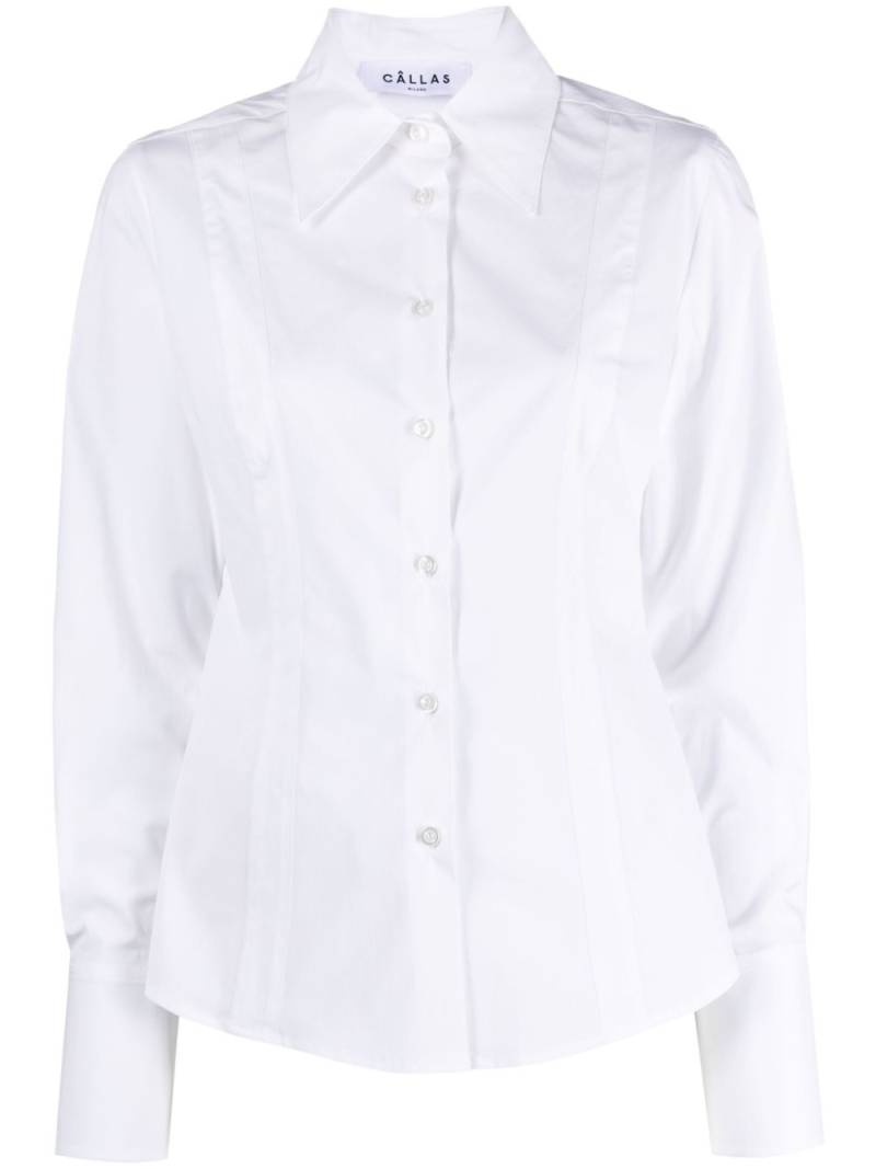 Câllas Milano Ripley slim-cut shirt - White von Câllas Milano