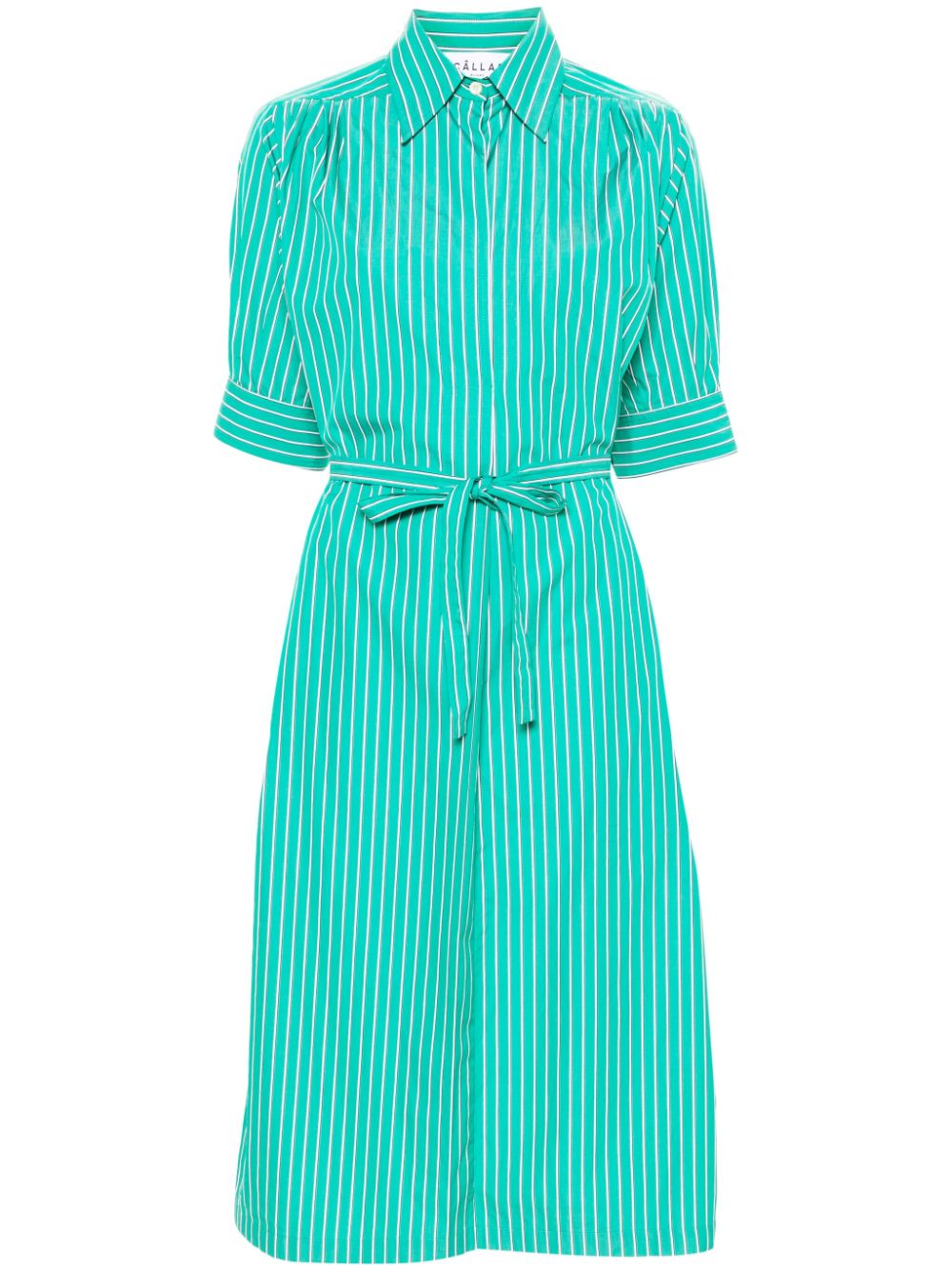 Câllas Milano Tian midi shirt dress - Green von Câllas Milano