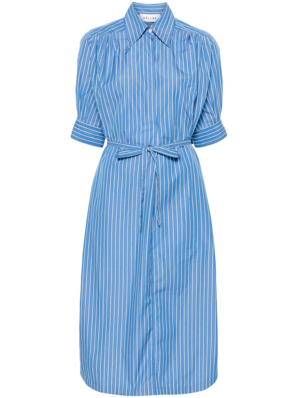 Câllas Milano Tian striped shirt dress - Blue von Câllas Milano