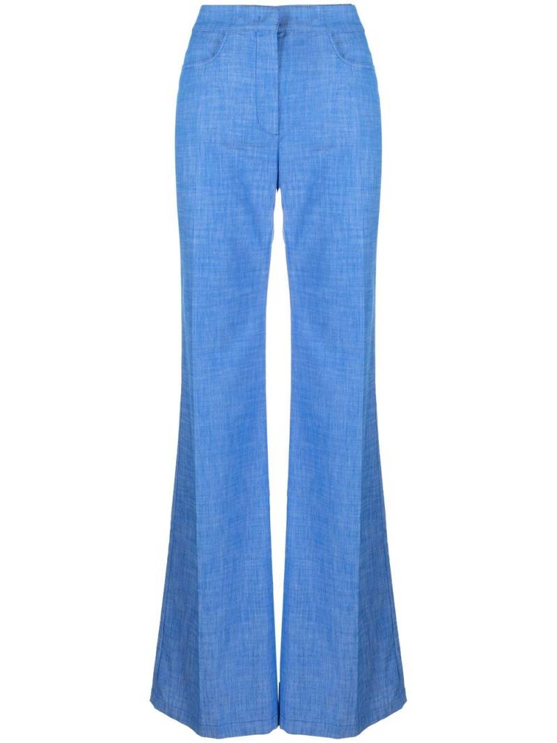 Câllas Milano Tonne high-waisted trousers - Blue von Câllas Milano