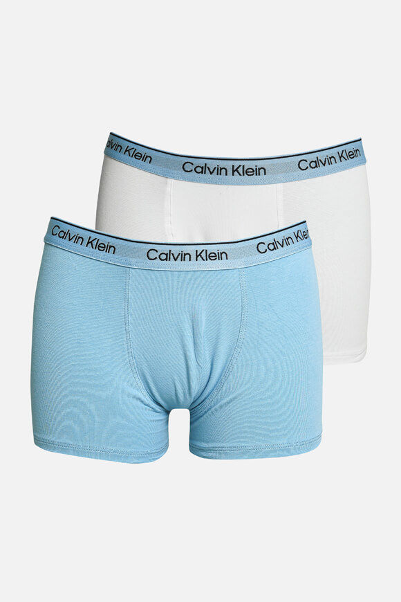 Calvin Klein (alle) Doppelpack Boxershorts | Raindrop Blue + White | Jungen  | 12-14 von Calvin Klein (alle)