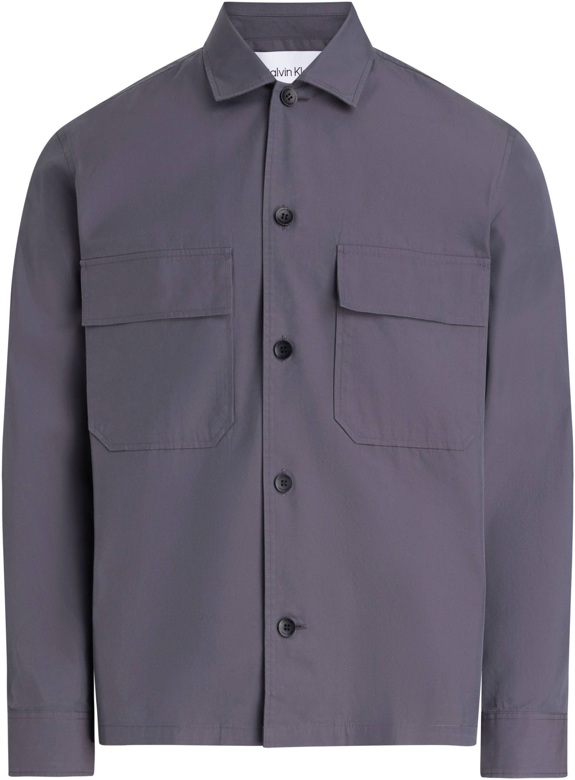 Calvin Klein Big&Tall Langarmhemd »BT_COTTON NYLON OVERSHIRT«, mit Knopfleiste von Calvin Klein Big&Tall